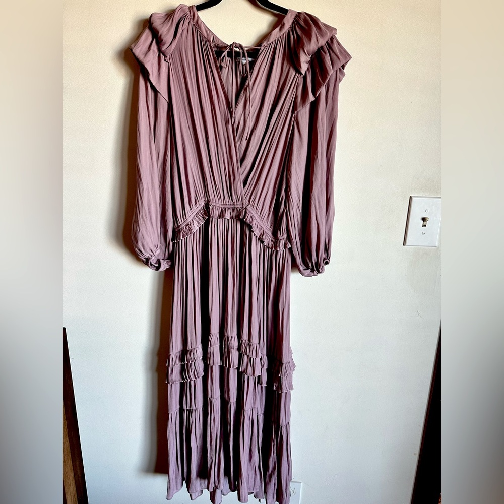 Ruffled Maxi Dress Size L